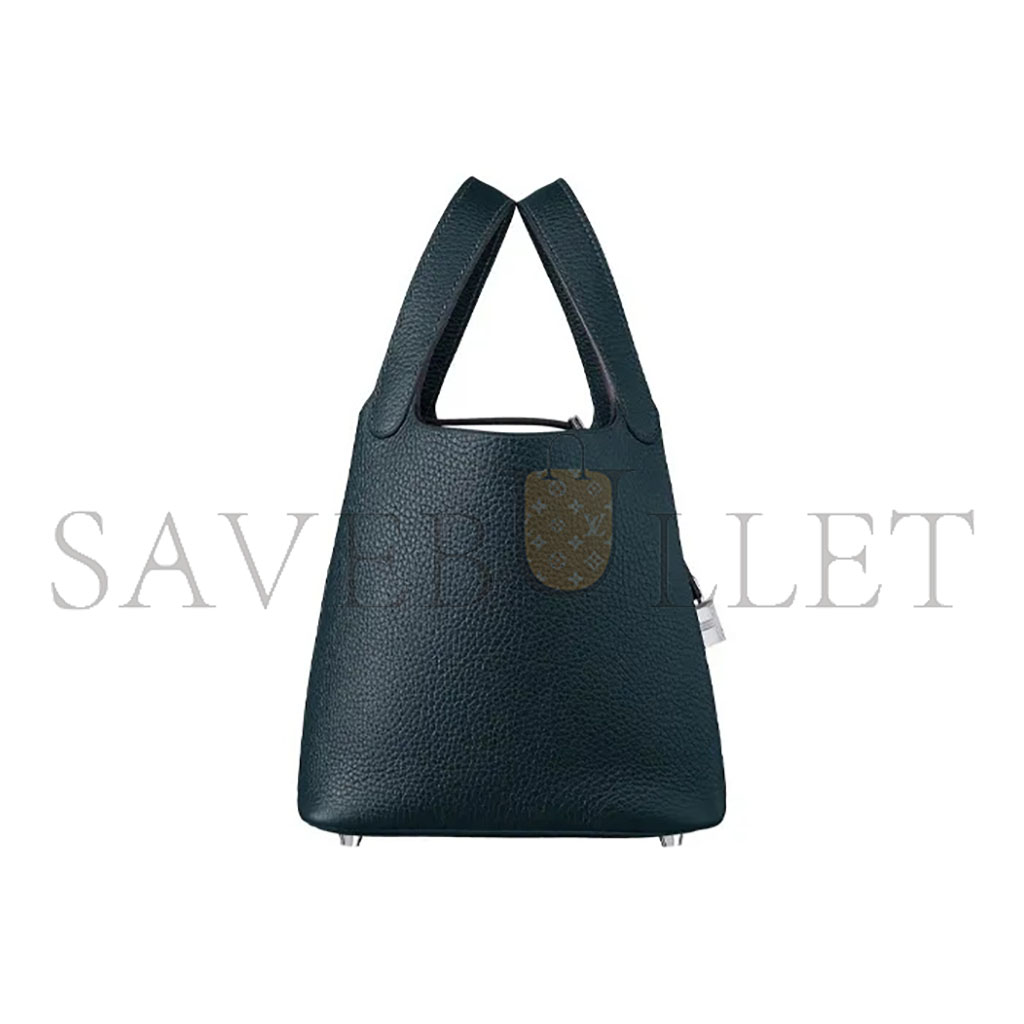 H**mes picotin lock 18 taurillon clemence h056289ck6o (18*18*13cm)